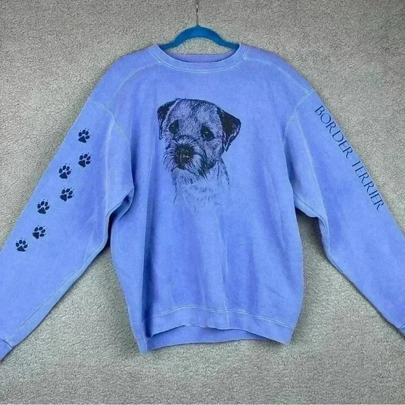 Authentic Pigment Blue Sweatshirt Size L Mens - Picture 6 of 7